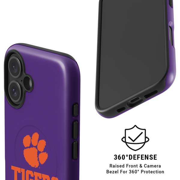 Clemson University Tigers Est 1889 iPhone 16 Magsafe Impact Case