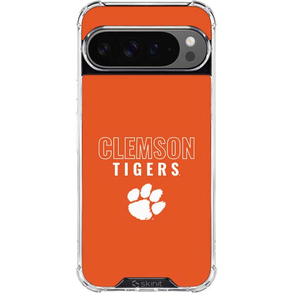 Clemson University Tigers Logo Google Pixel 10 Pro XL Clear Case