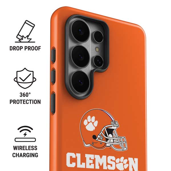 Clemson University Football Galaxy S26 Ultra Impact Case