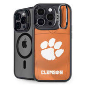 Clemson University Orange Jersey iPhone 14 Pro Kickstand Case