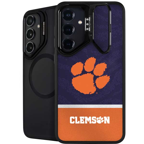 Clemson University Paw Logo Galaxy S26 Plus Kickstand Case