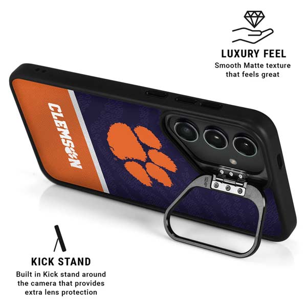 Clemson University Paw Logo Galaxy S26 Ultra Kickstand Case