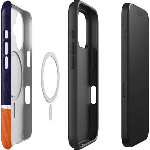 Clemson University Paw Logo iPhone 16 Magsafe Impact Case