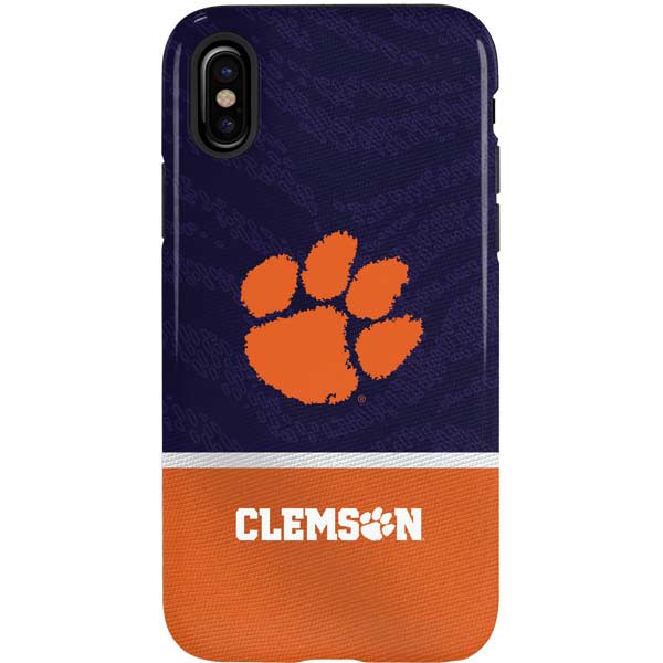Clemson University Paw Logo iPhone XS Pro Case