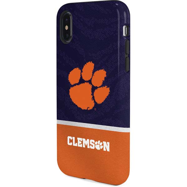 Clemson University Paw Logo iPhone XS Pro Case