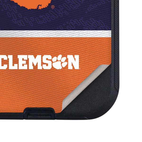 Clemson University Paw Logo Otterbox Defender iPhone Skin
