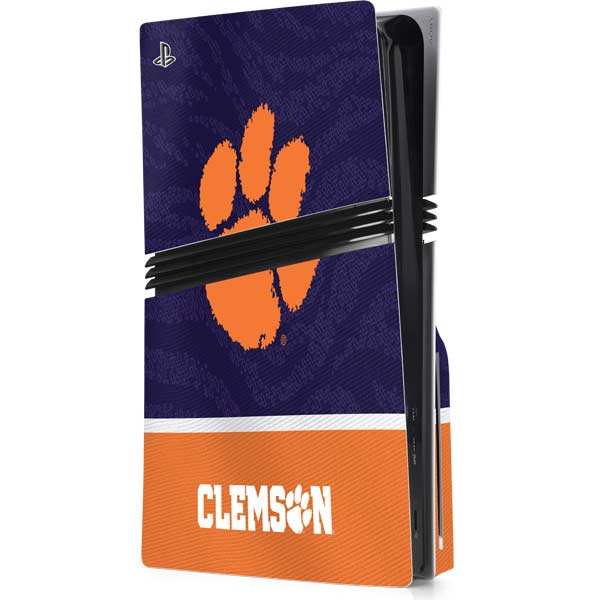 Clemson University Paw Logo PlayStation PS5 Skins