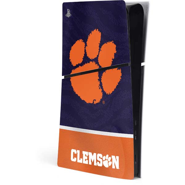 Clemson University Paw Logo PlayStation PS5 Skins