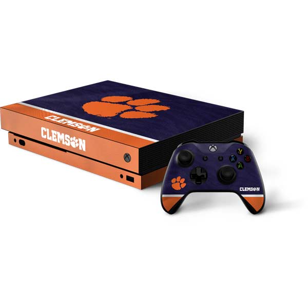Clemson University Paw Logo Xbox One Skins