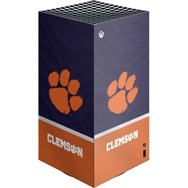 Clemson University Paw Logo Xbox Series X Skins