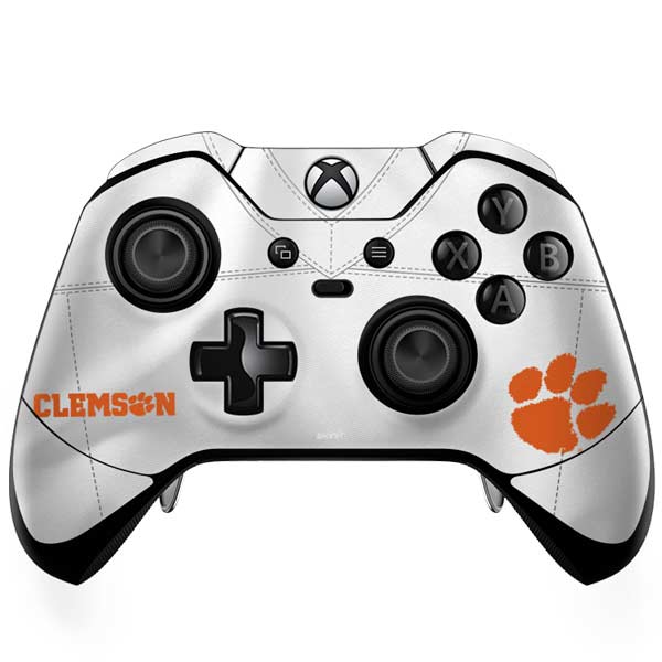Clemson University White Jersey Xbox One Skins