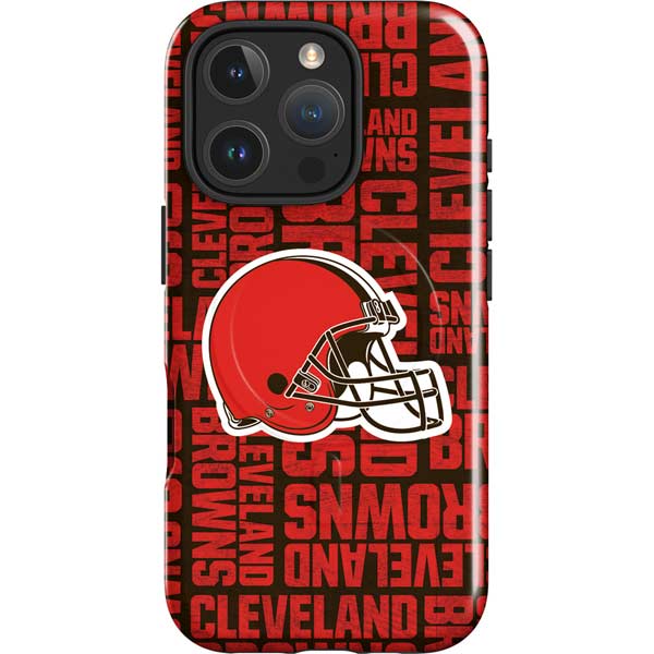 NFL Cleveland Browns - Blast iPhone 16 Pro Magsafe Impact Case