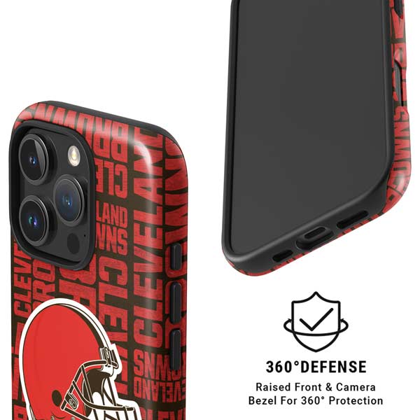 NFL Cleveland Browns - Blast iPhone 16 Pro Magsafe Impact Case