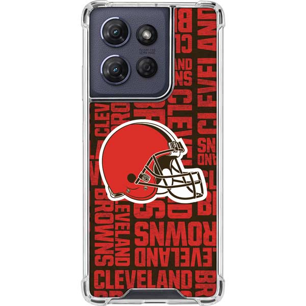 NFL Cleveland Browns - Blast Moto G 5G (2025) Clear Case