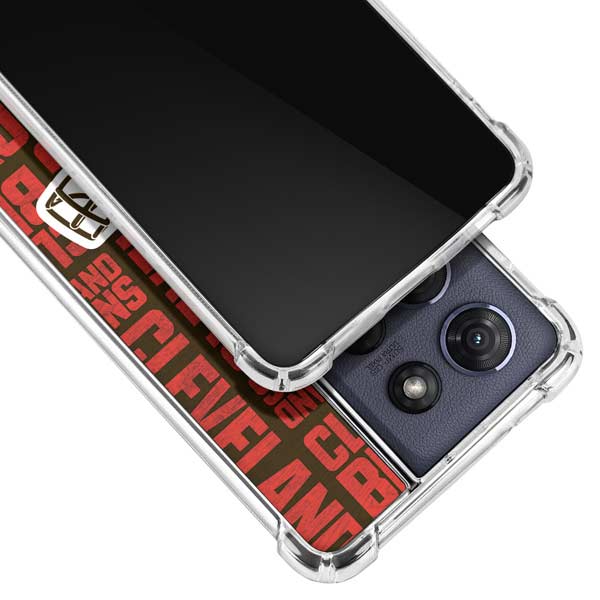 NFL Cleveland Browns - Blast Moto G 5G (2025) Clear Case