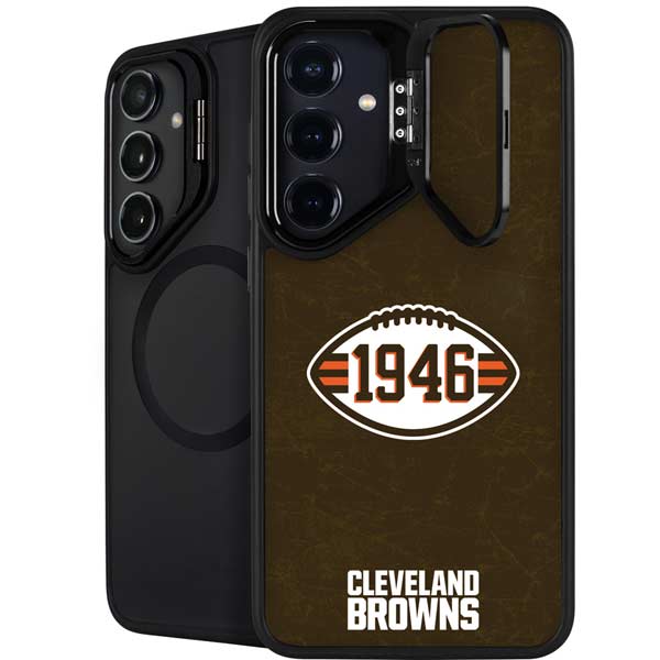NFL Cleveland Browns Alternate Distressed Galaxy S26 Kickstand Case