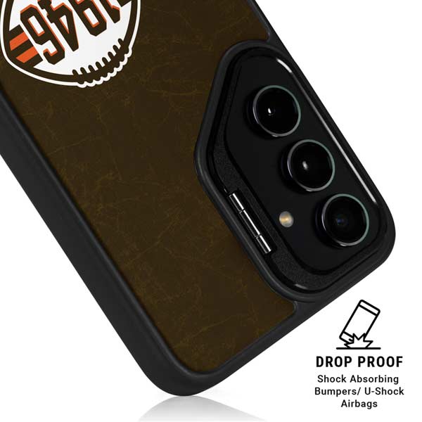 NFL Cleveland Browns Alternate Distressed Galaxy S26 Plus Kickstand Case