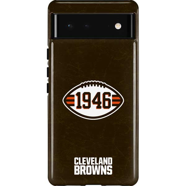 NFL Cleveland Browns Alternate Distressed Pixel Cases