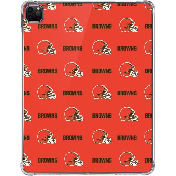 NFL Cleveland Browns Blitz Series iPad Pro 11in (2024) Clear Case