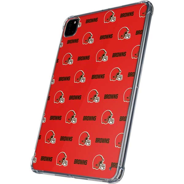 NFL Cleveland Browns Blitz Series iPad Pro 11in (2024) Clear Case