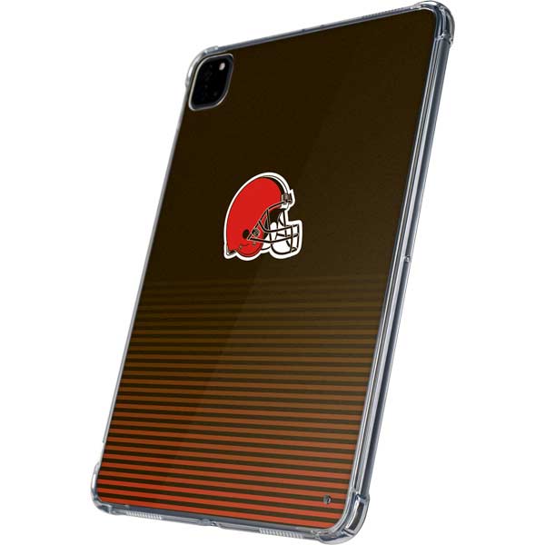 NFL Cleveland Browns Breakaway iPad Pro 11in (2024) Clear Case