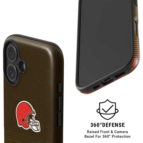 NFL Cleveland Browns Breakaway iPhone 16 Magsafe Impact Case