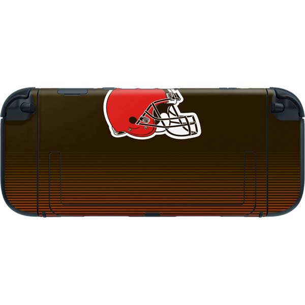 NFL Cleveland Browns Breakaway Nintendo Switch 2 (2025) with Joy-Con Skin