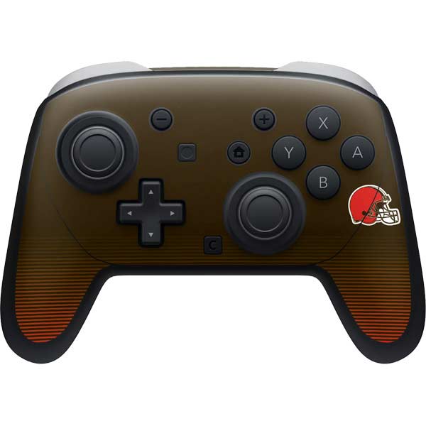 NFL Cleveland Browns Breakaway Nintendo Switch 2 (2025) Pro Controller Skin