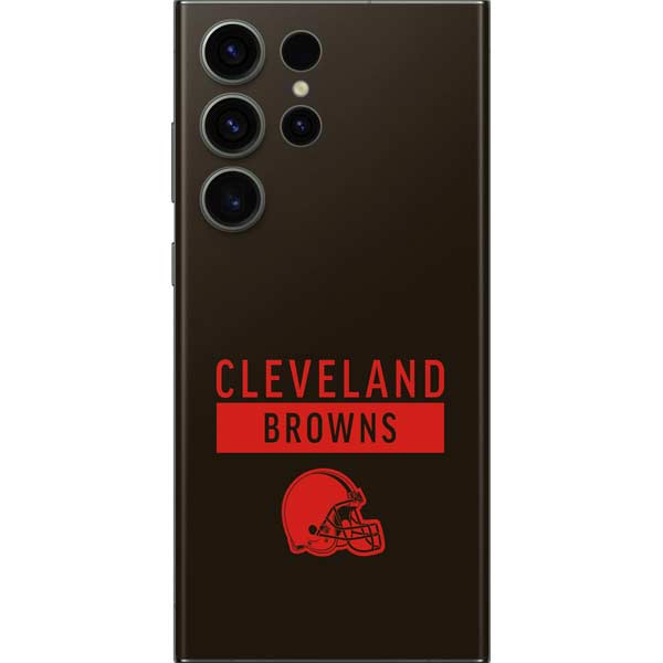 NFL Cleveland Browns Brown Performance Series Galaxy Skins