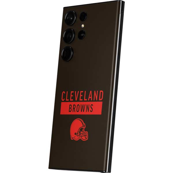 NFL Cleveland Browns Brown Performance Series Galaxy Skins