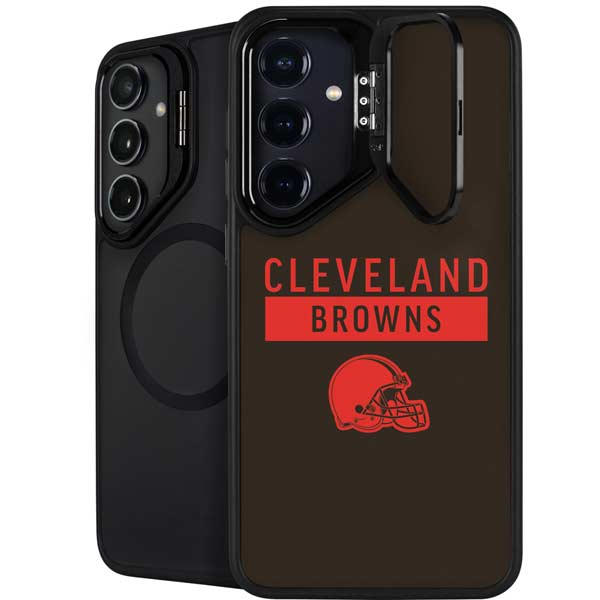NFL Cleveland Browns Brown Performance Series Galaxy S26 Plus Kickstand Case