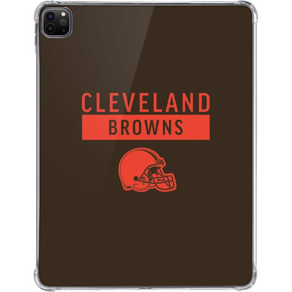 NFL Cleveland Browns Brown Performance Series iPad Pro 11in (2024) Clear Case
