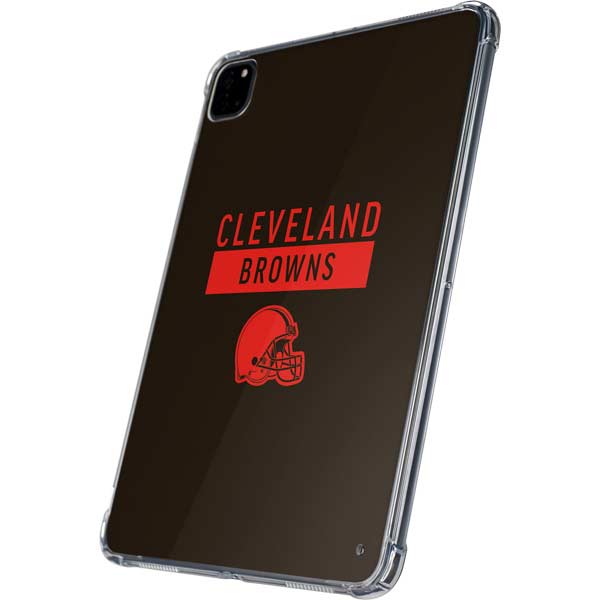 NFL Cleveland Browns Brown Performance Series iPad Pro 11in (2024) Clear Case