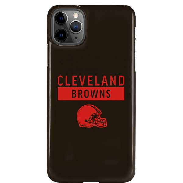 NFL Cleveland Browns Brown Performance Series iPhone Cases