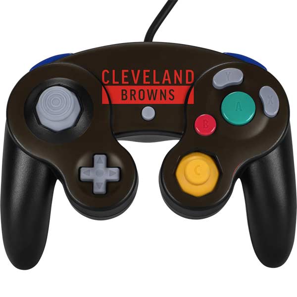 NFL Cleveland Browns Brown Performance Series Nintendo Skins