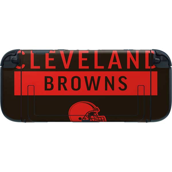 NFL Cleveland Browns Brown Performance Series Nintendo Switch 2 (2025) with Joy-Con Skin