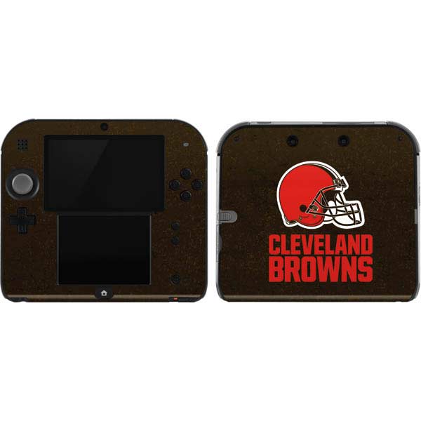 NFL Cleveland Browns Distressed Nintendo Skins