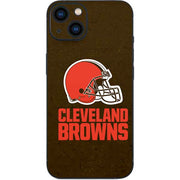 NFL Cleveland Browns Distressed iPhone Skins