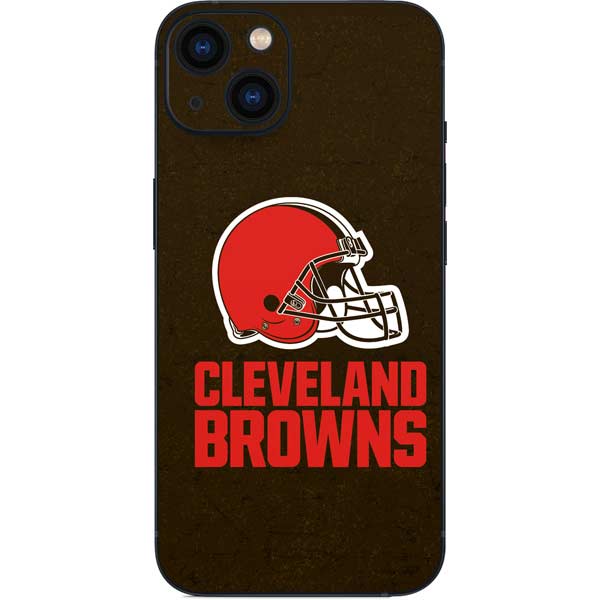 NFL Cleveland Browns Distressed iPhone Skins