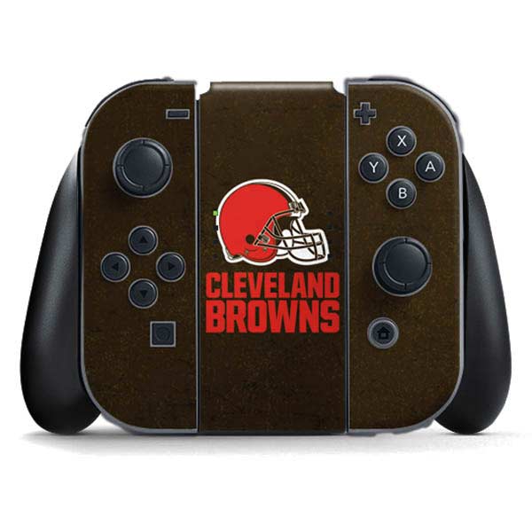 NFL Cleveland Browns Distressed Nintendo Skins