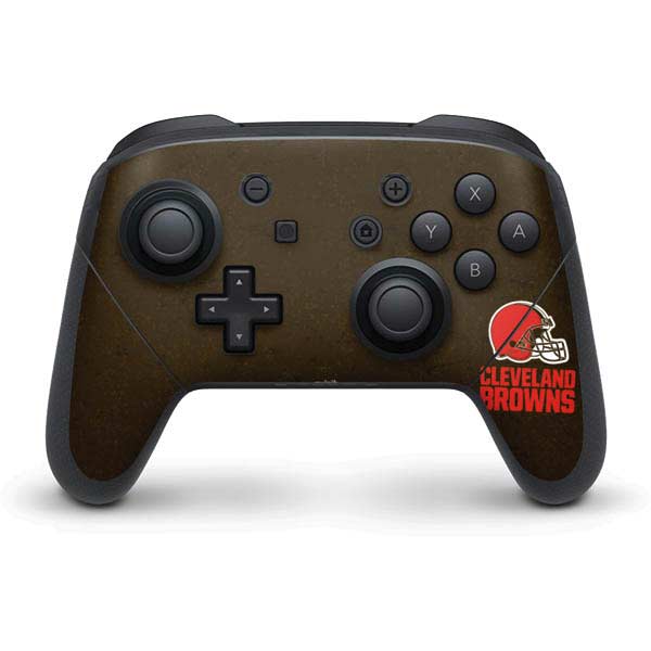 NFL Cleveland Browns Distressed Nintendo Skins