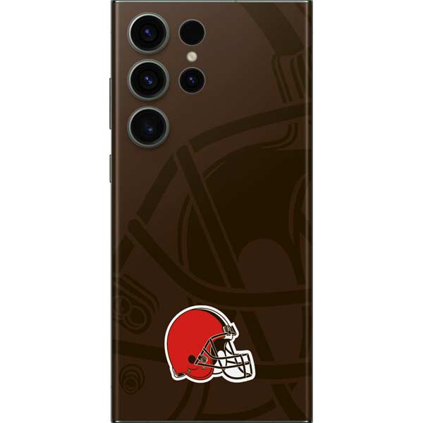 NFL Cleveland Browns Double Vision Galaxy Skins