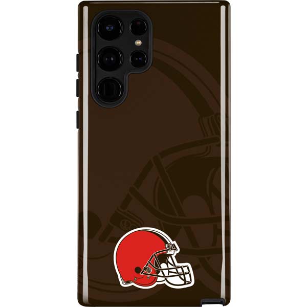 NFL Cleveland Browns Double Vision Galaxy Cases