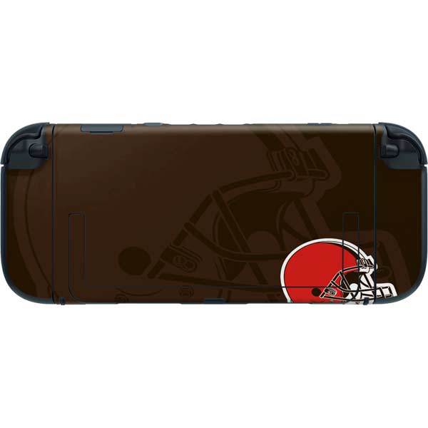 NFL Cleveland Browns Double Vision Nintendo Switch 2 (2025) with Joy-Con Skin