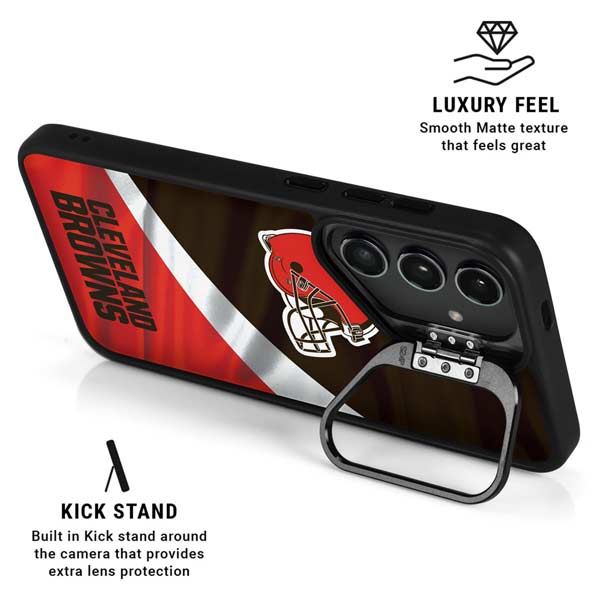 NFL Cleveland Browns Galaxy S26 Plus Kickstand Case