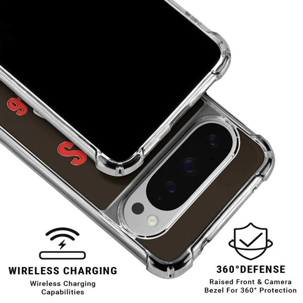 NFL Cleveland Browns Helmet Google Pixel 10 Pro XL Clear Case