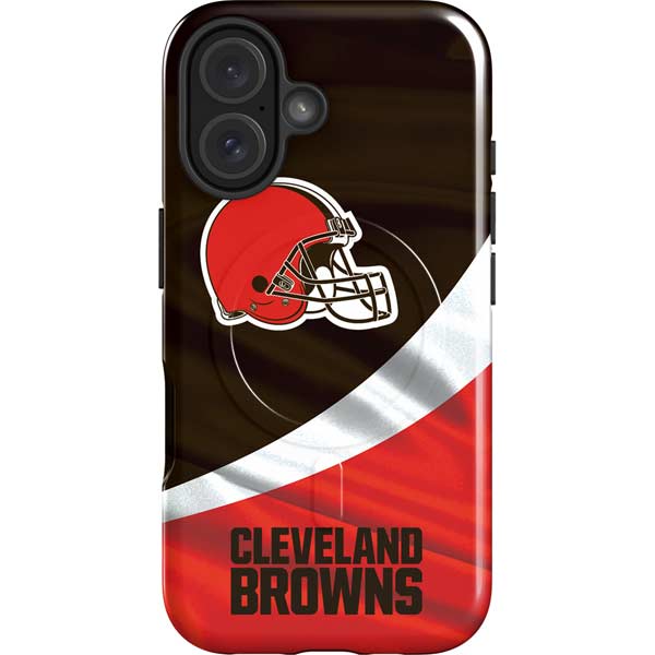 NFL Cleveland Browns iPhone 16 Magsafe Impact Case