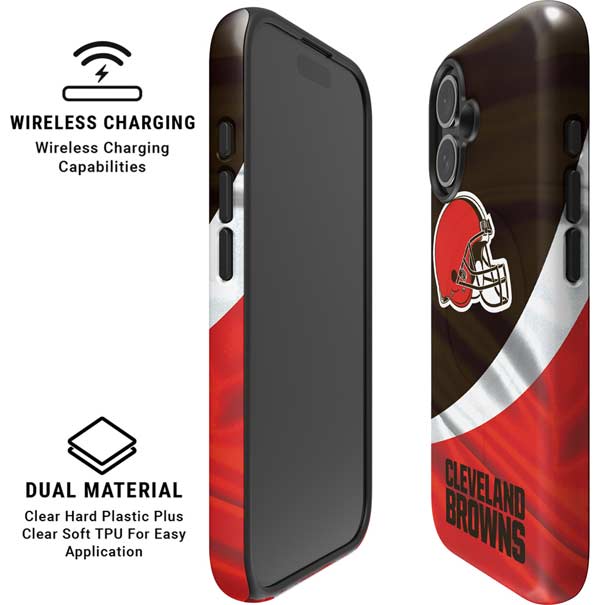 NFL Cleveland Browns iPhone 16 Plus Magsafe Impact Case