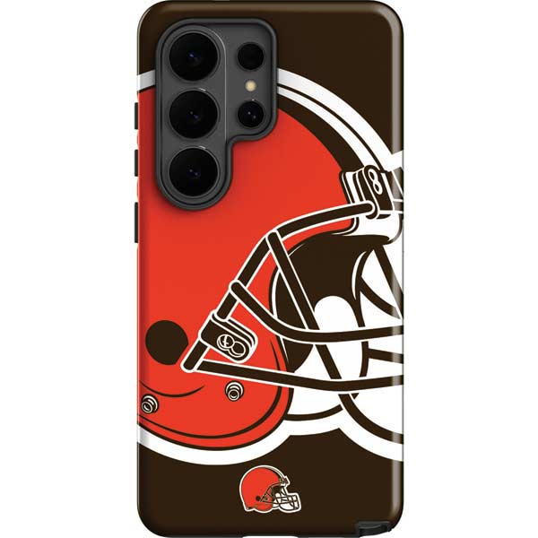 NFL Cleveland Browns Large Logo Galaxy S26 Ultra Impact Case