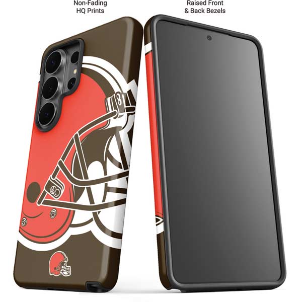 NFL Cleveland Browns Large Logo Galaxy S26 Ultra Impact Case